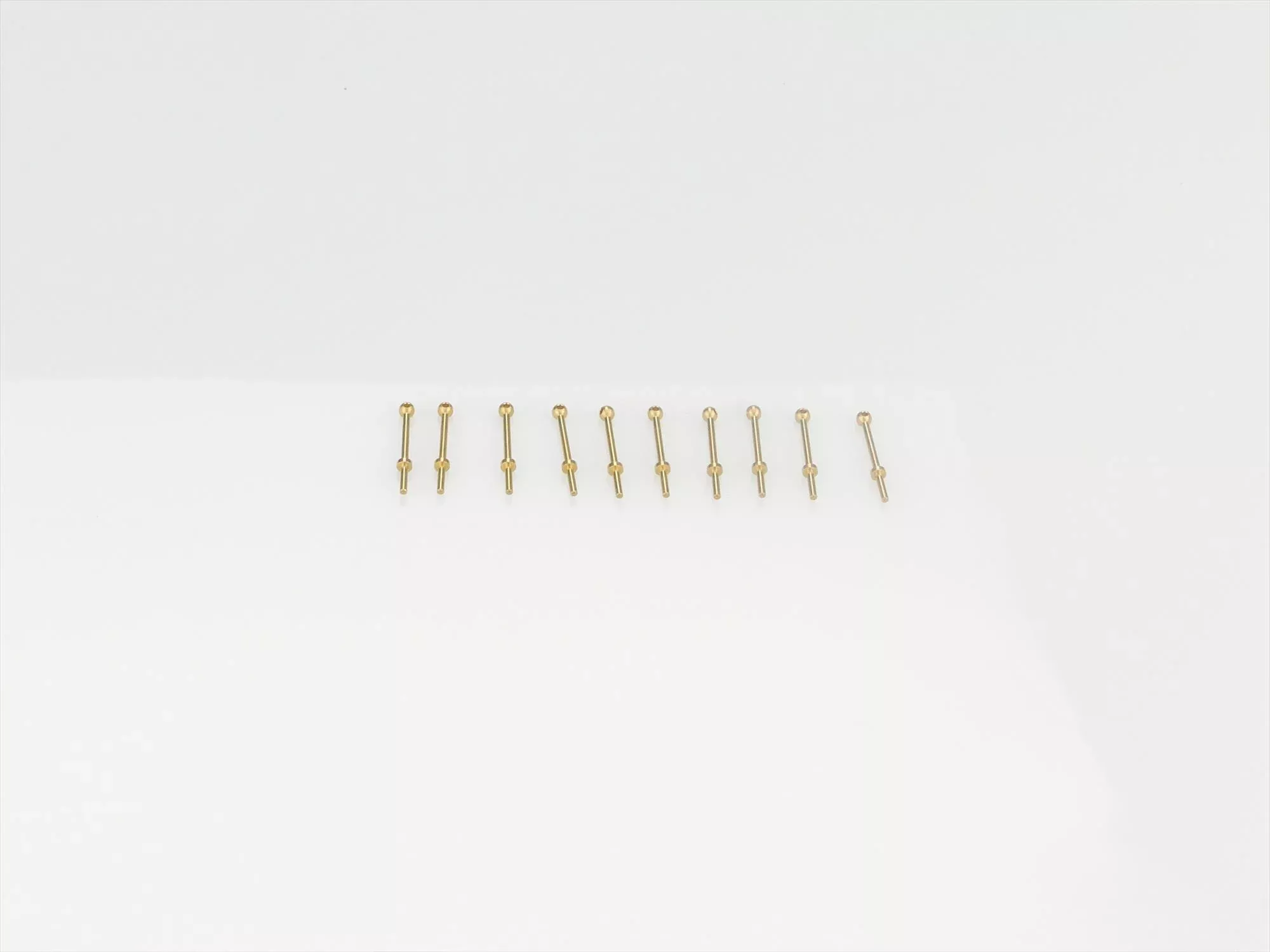 1 Hole Stanchion Brass 10mm