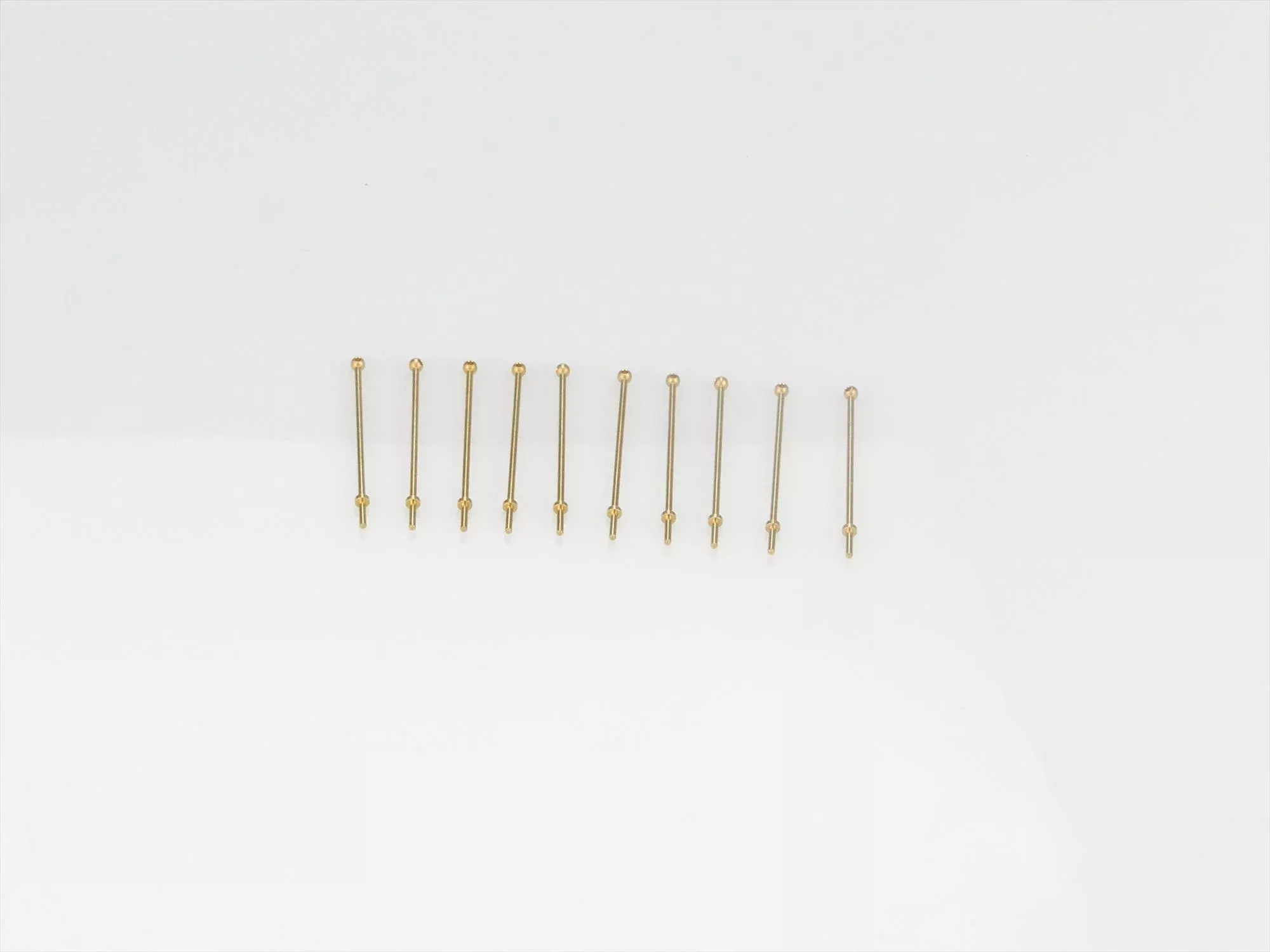 1 Hole Stanchion Brass 25mm