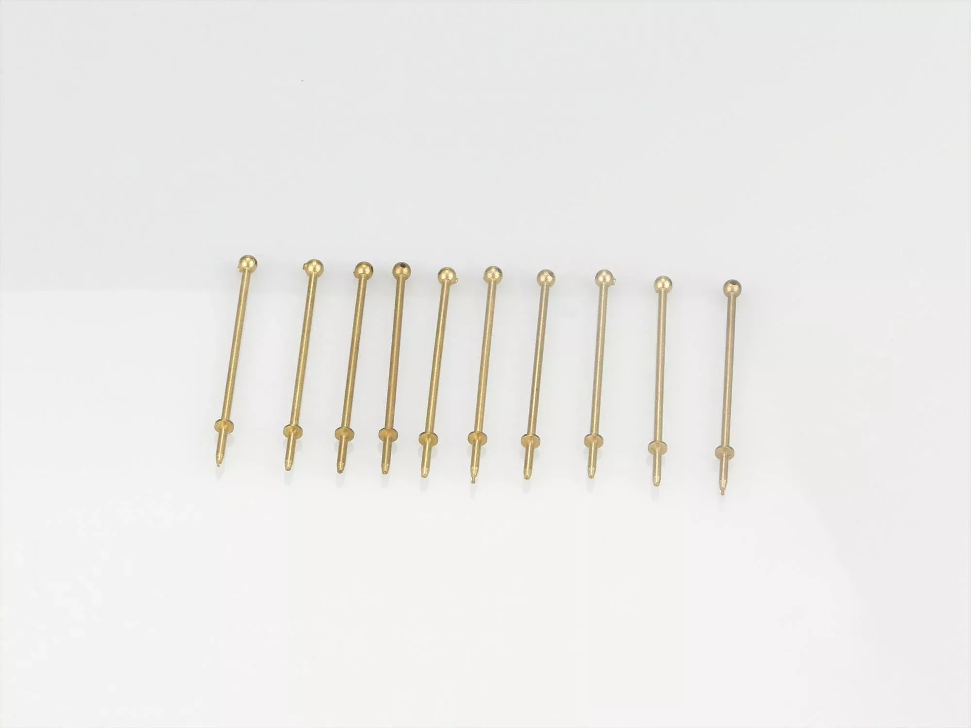 1 Hole Stanchion Brass 35mm