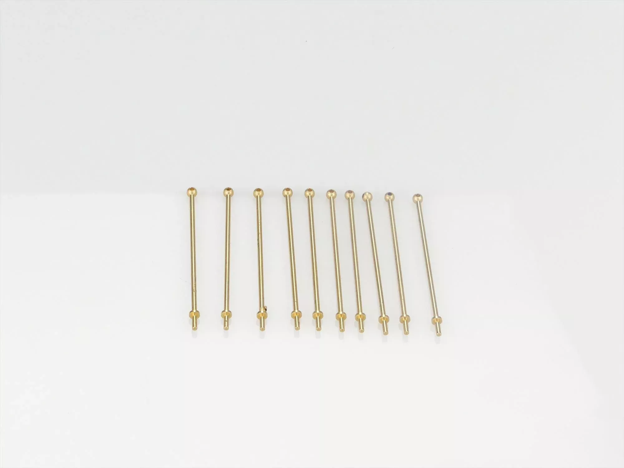 1 Hole Stanchion Brass 40mm