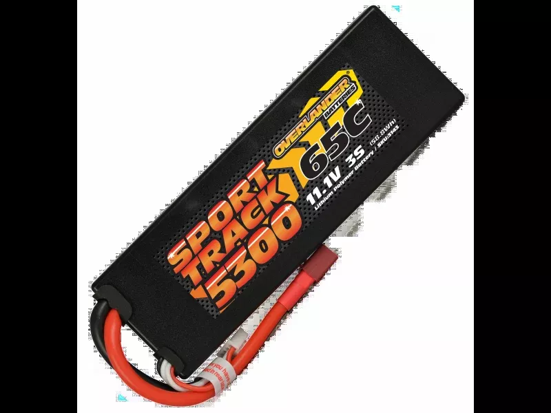 11.1v 5300mAh 3s 65c Lipo Hard Case Battery Fitted with EC5