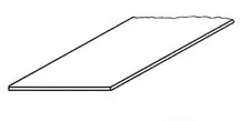 Plastruct STYRENE SHEET .5MM7 PCS